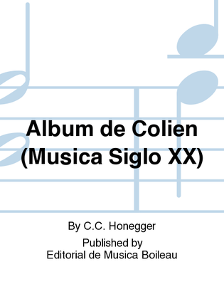Album de Colien (Musica Siglo XX)