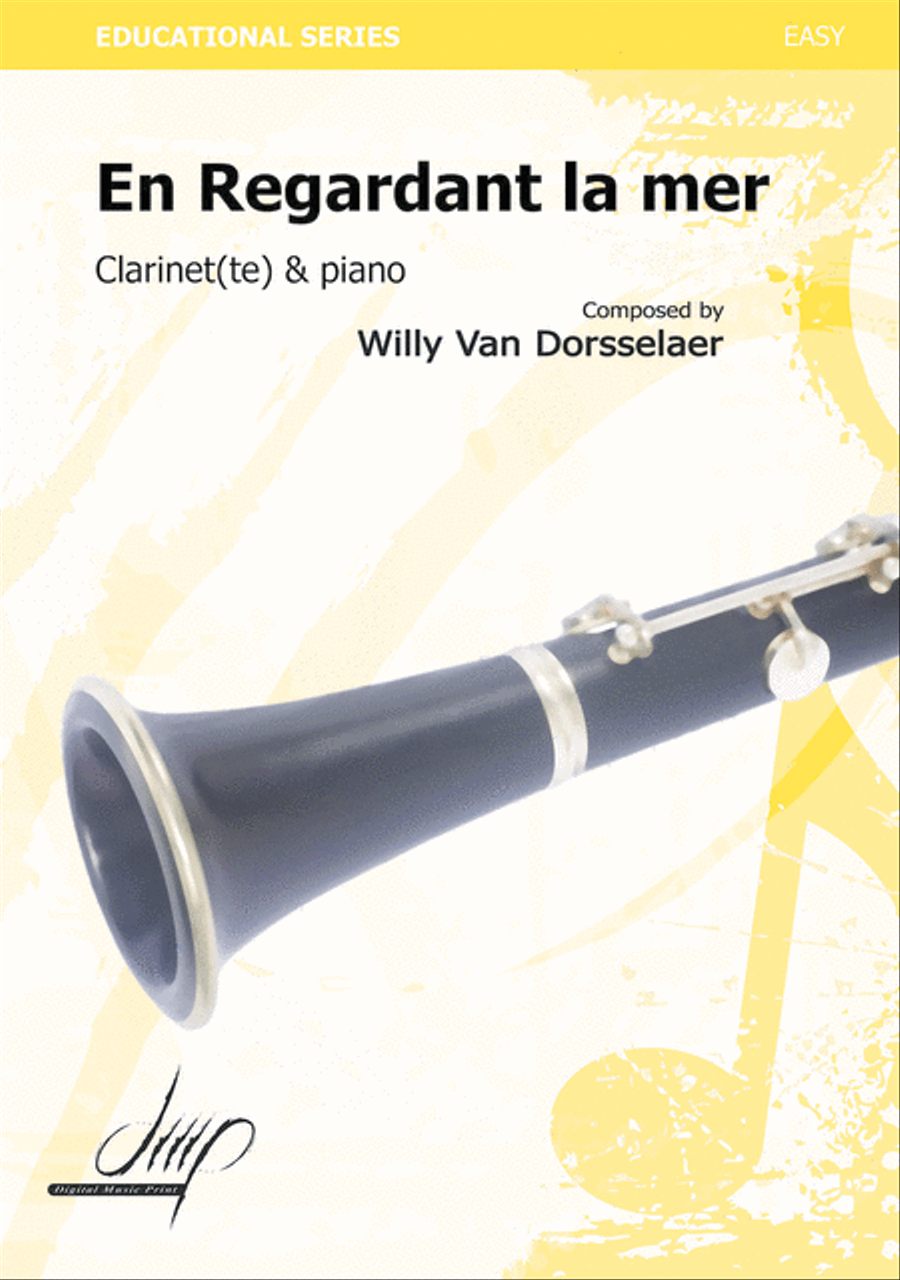 En Regardant La Mer En Regardant La Mer Clarinet Solo scores gallery preview page 1