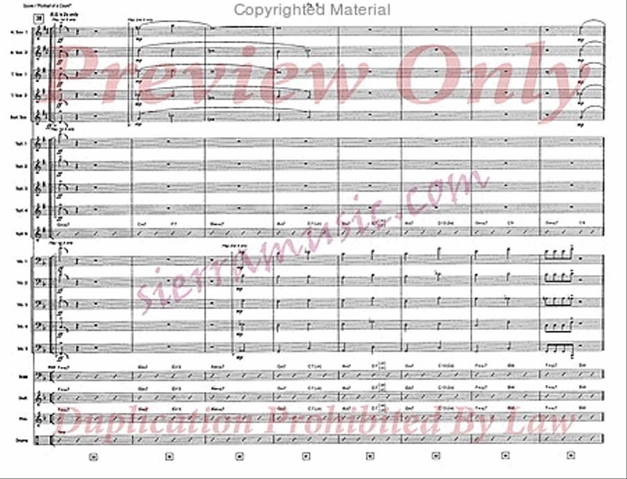 Portrait Of A Count Portrait Of A Count Jazz Ensemble scores gallery preview page 7