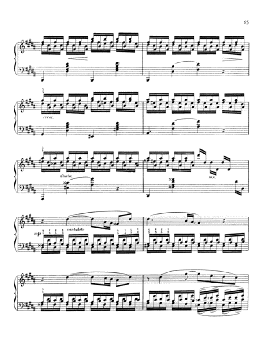 Moszkowski: Fifteen Études de Virtuosité, Op. 72 Piano Solo scores gallery preview page 2