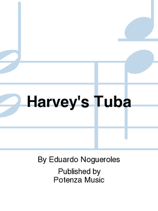 Book cover for Harvey's Tuba