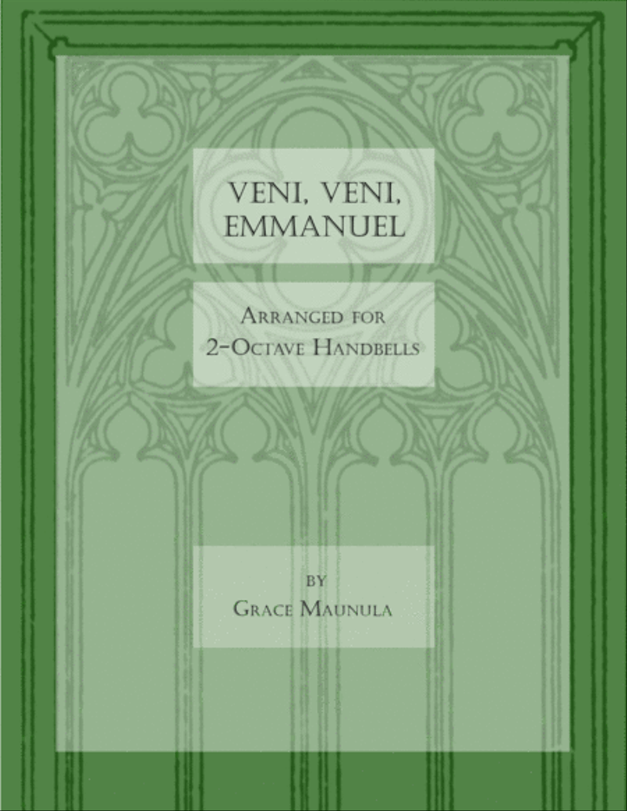 O Come, O Come, Emmanuel for 2 Octave Handbell Choir 2-Octaves scores gallery preview page 1