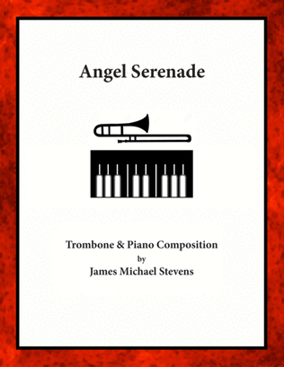 Book cover for Angel Serenade - Trombone & Piano