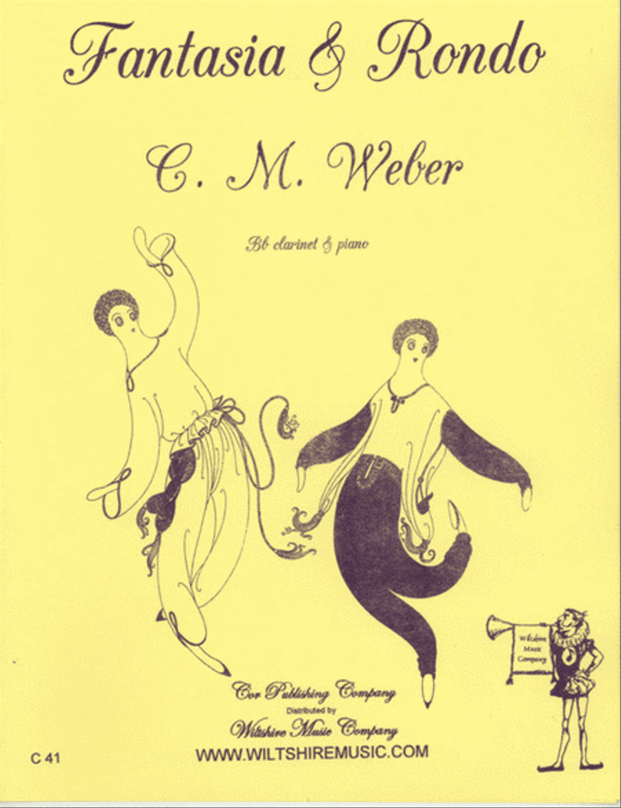 Fantasia & Rondo Clarinet Solo scores gallery preview page 1