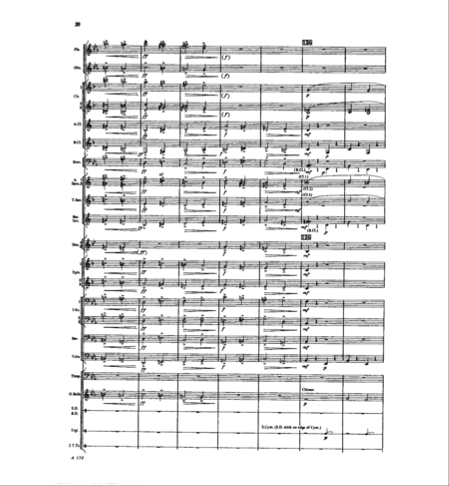 Ritual and Capriccio Concert Band scores gallery preview page 20