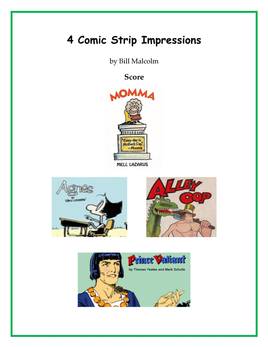 4 Comic Strip Impressions image number null