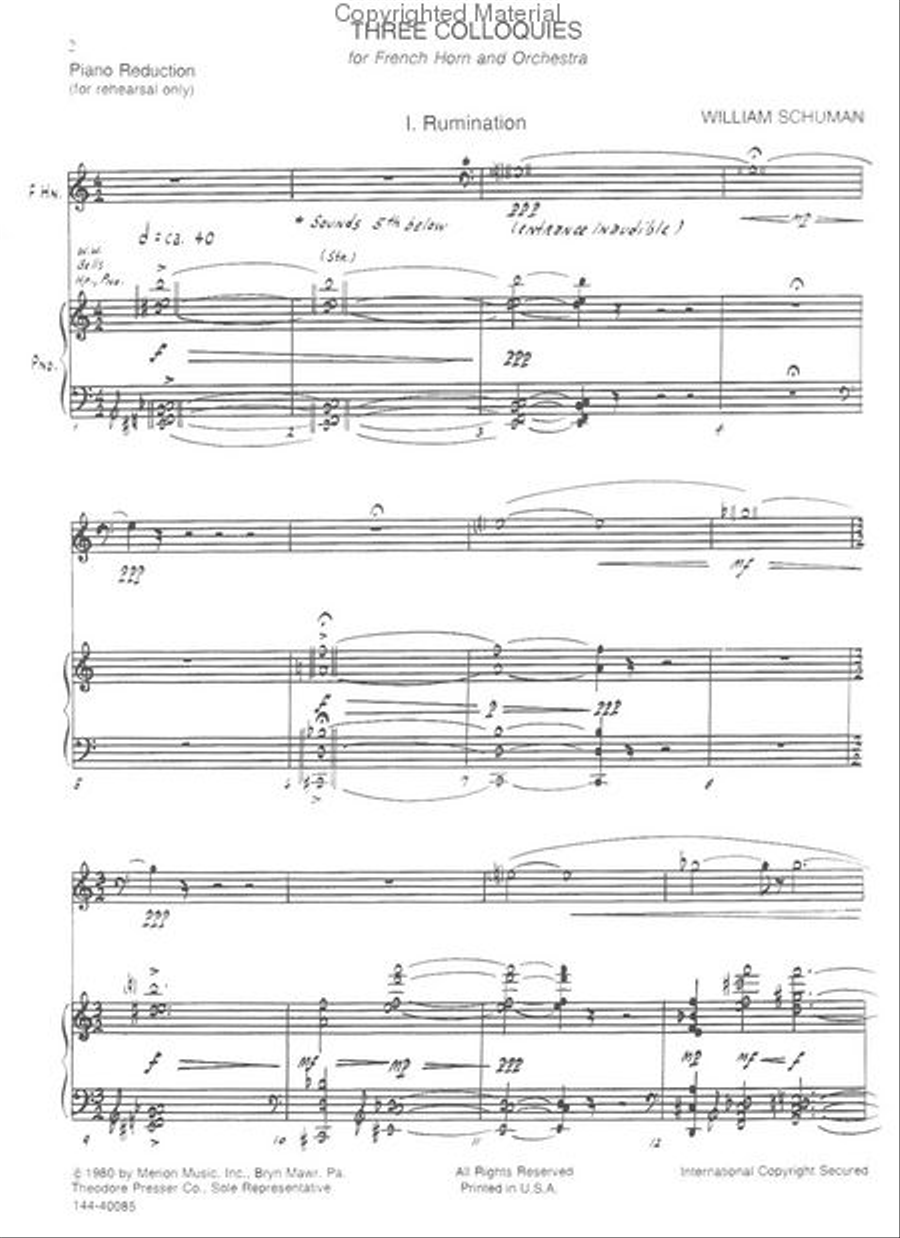 Three Colloquies Piano scores gallery preview page 2