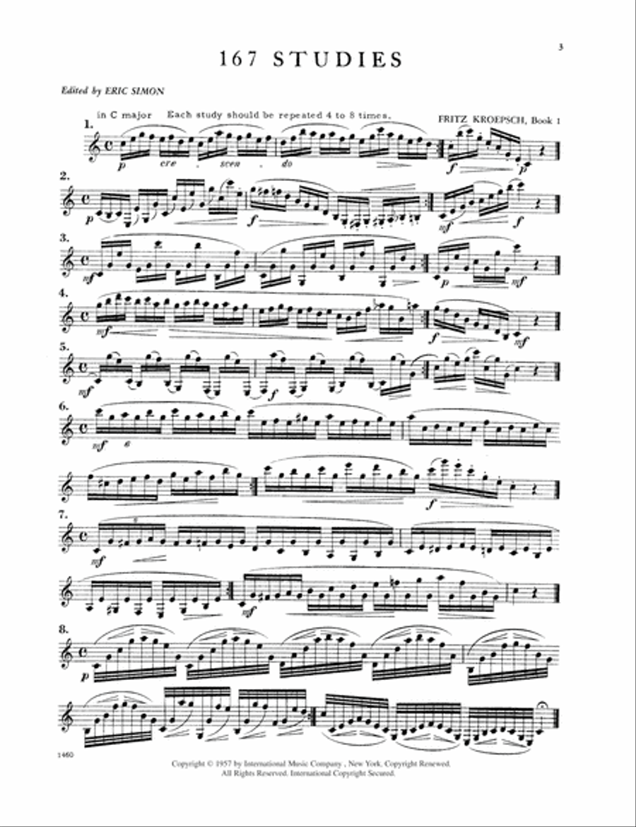 416 Studies: Volume I Clarinet Solo scores gallery preview page 2