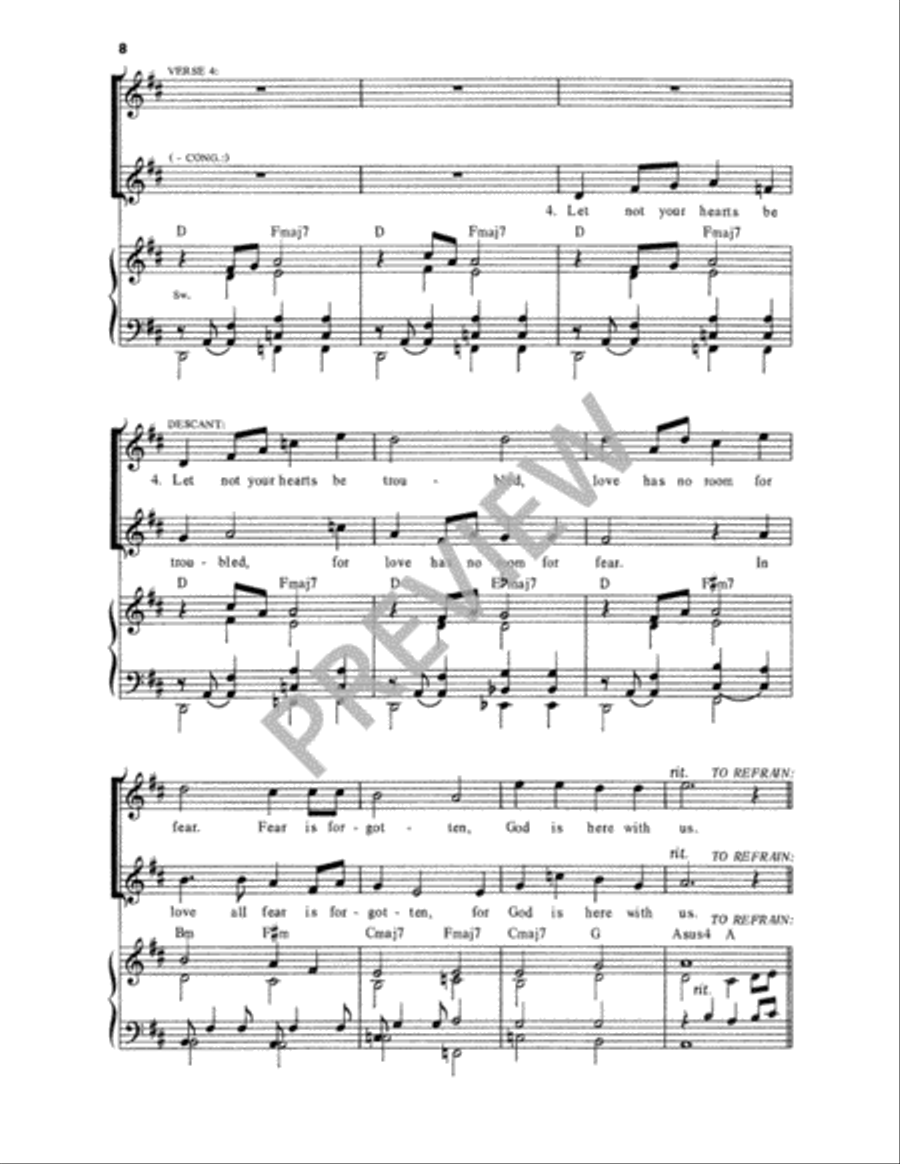 Love One Another Love One Another Unison Choir scores gallery preview page 9