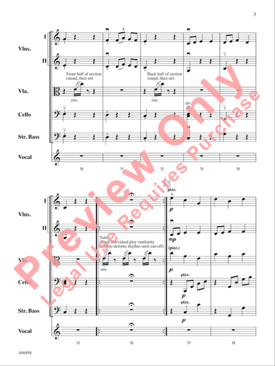 The Sound of a Sound String Orchestra scores gallery preview page 4