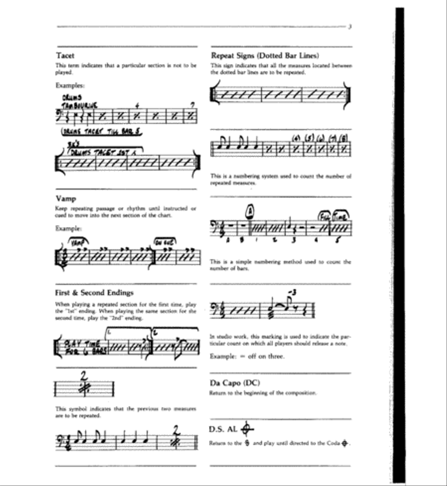 Studio and Big Band Drumming (Book and 2 CDs) Drums scores gallery preview page 6