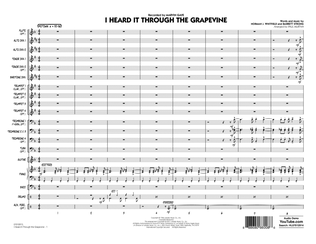 I Heard It Through the Grapevine - Conductor Score (Full Score)
