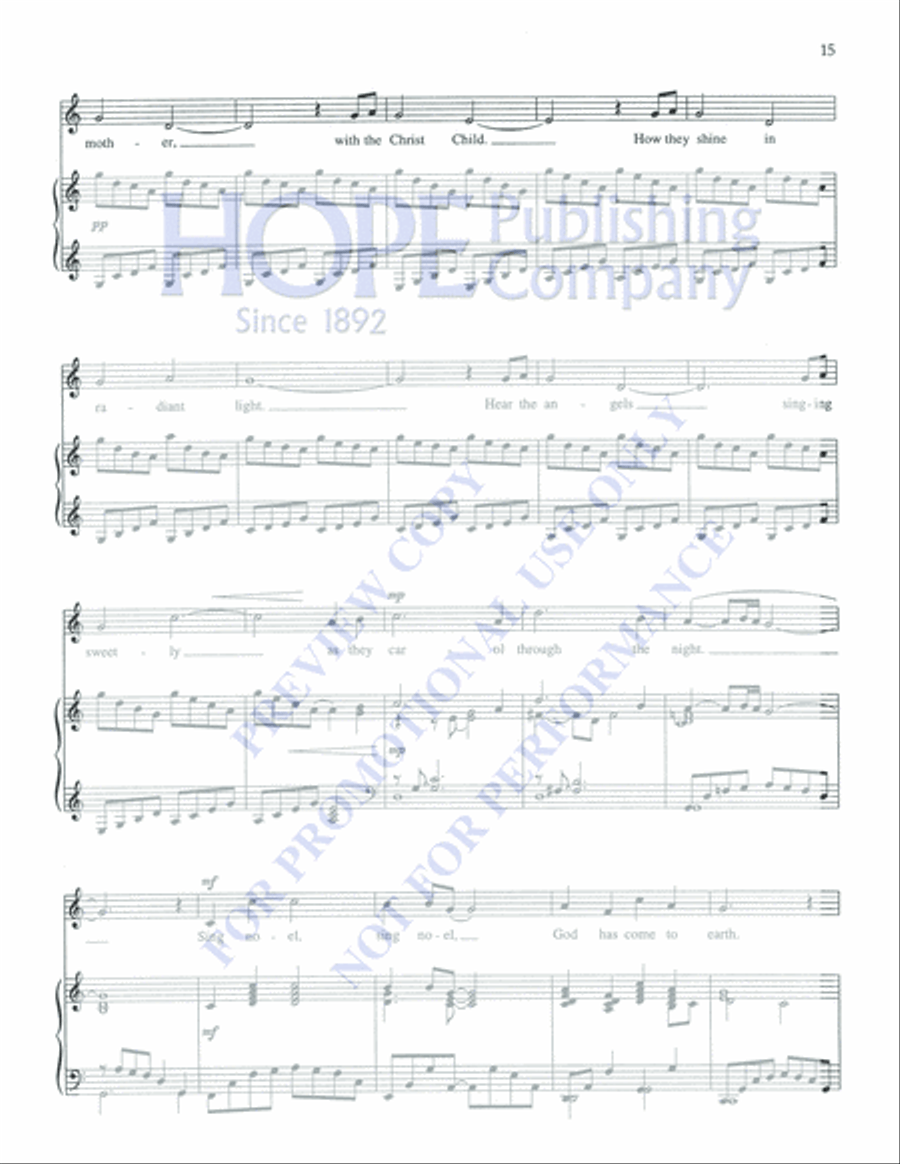 A Song of Joy Medium Voice scores gallery preview page 17
