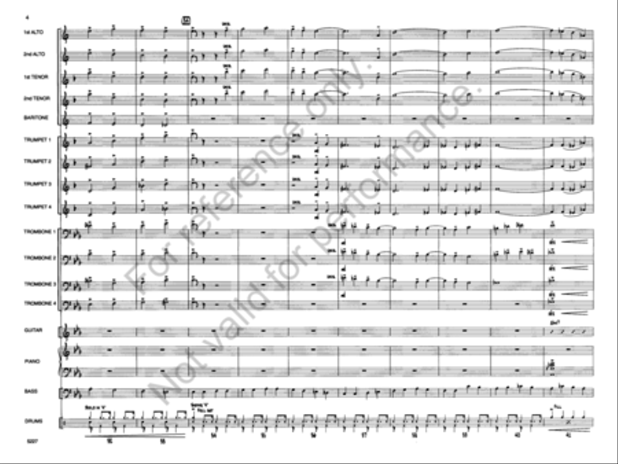 Avalon Jazz Ensemble scores gallery preview page 5