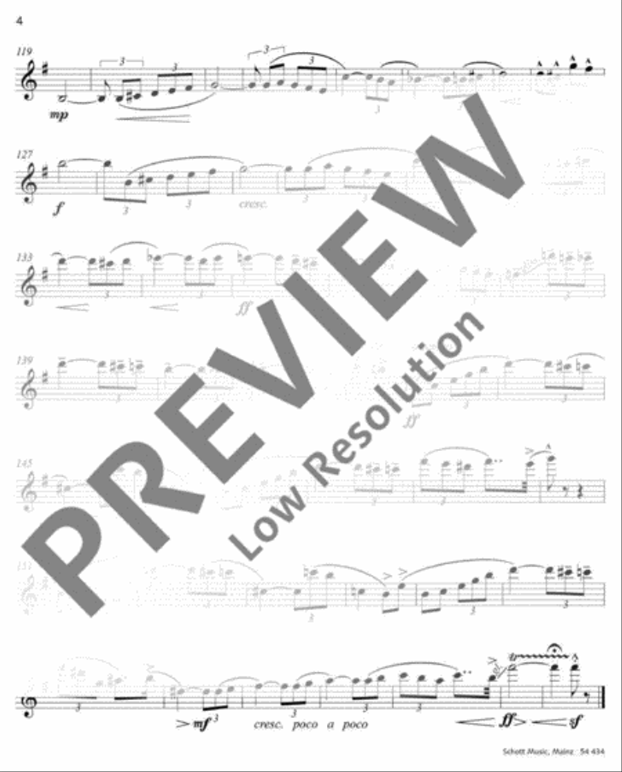 Tango Tango B-Flat Clarinet scores gallery preview page 19