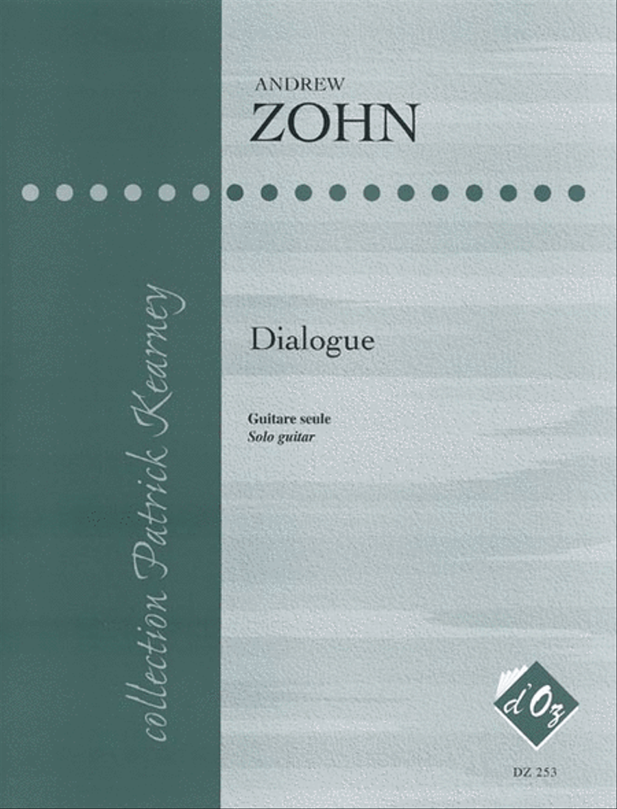 Dialogue Classical Guitar scores gallery preview page 1