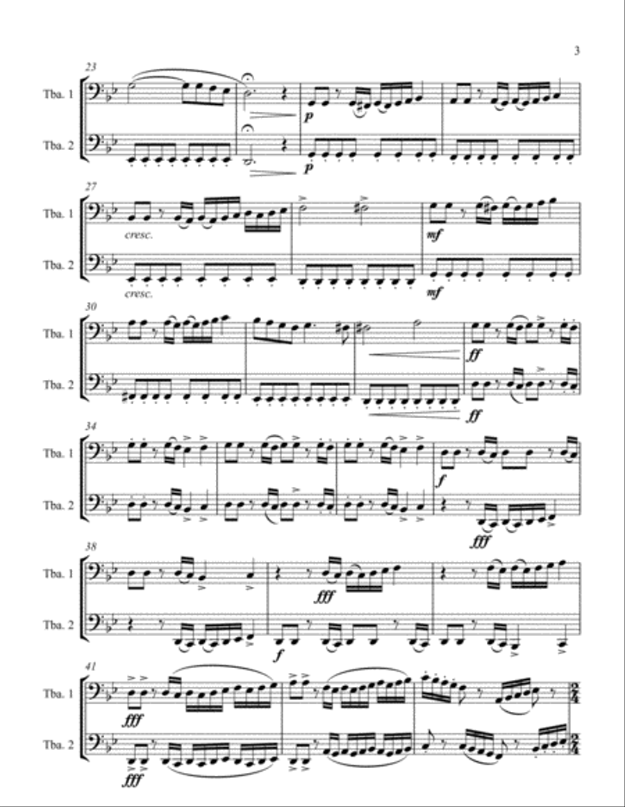12 Duets for Tuba
