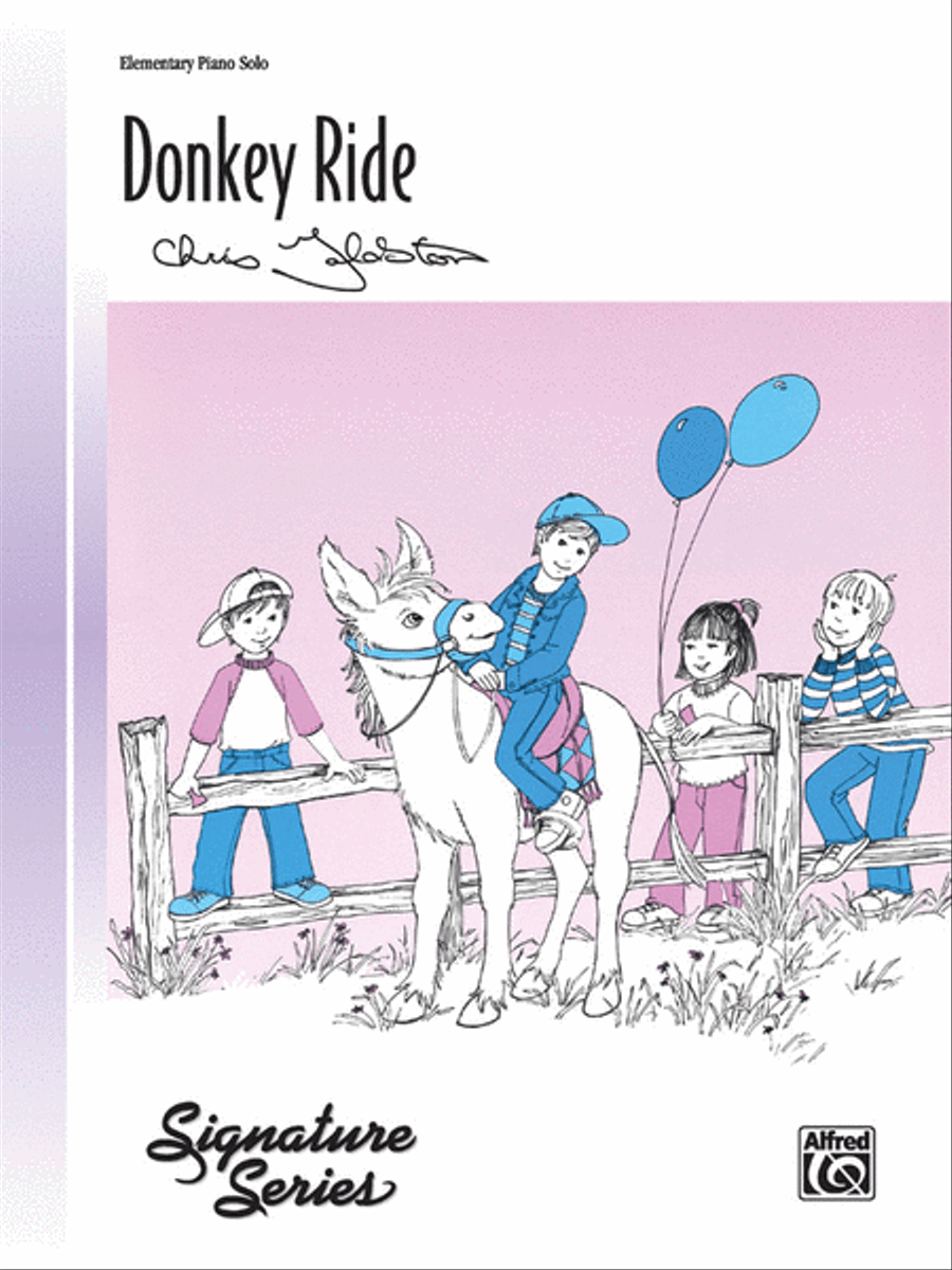 Donkey Ride Donkey Ride Easy Piano scores gallery preview page 1