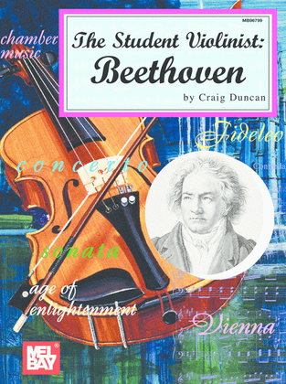 Book cover for The Student Violinist: Beethoven