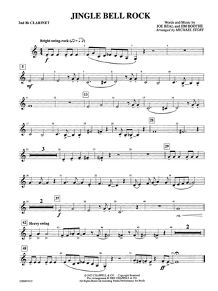 Jingle Bell Rock: 2nd B-flat Clarinet