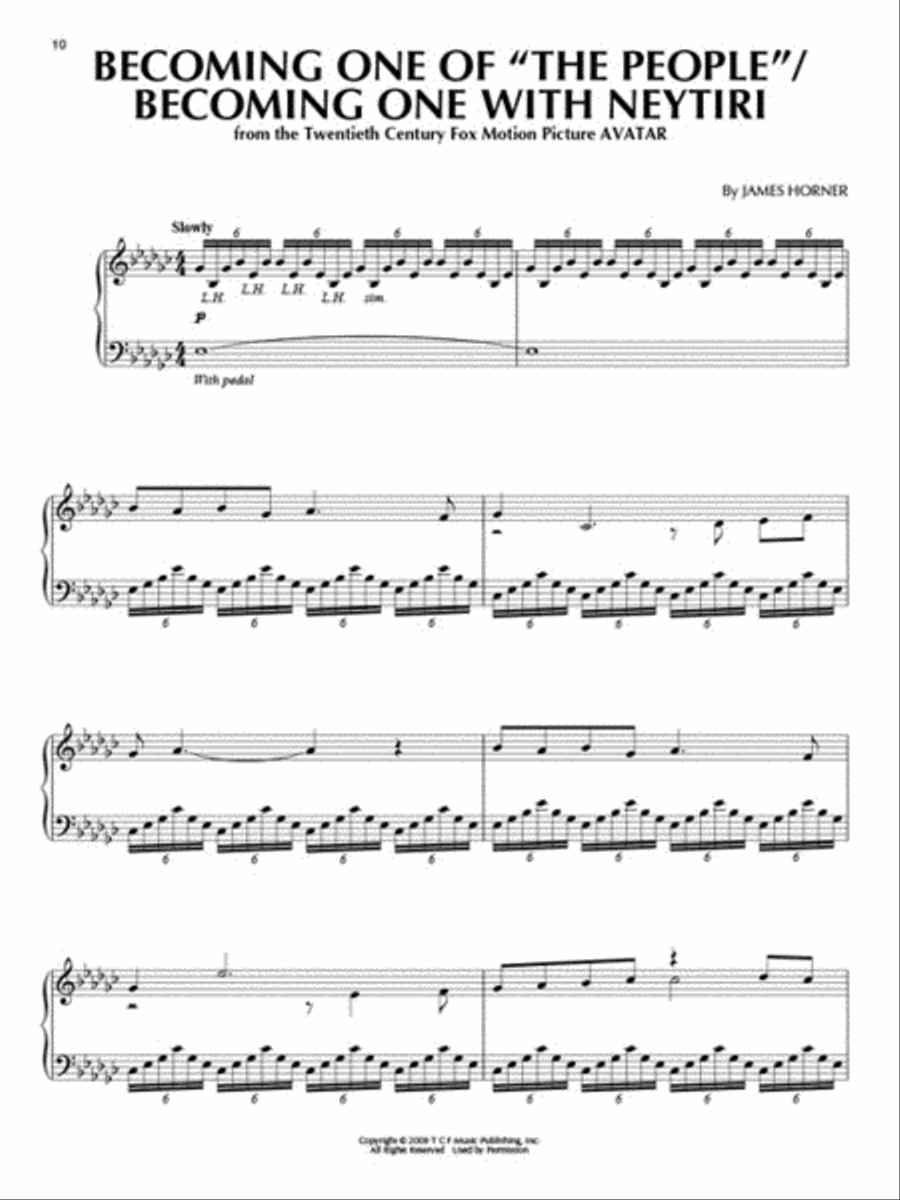 The James Horner Collection Piano, Vocal, Guitar scores gallery preview page 5