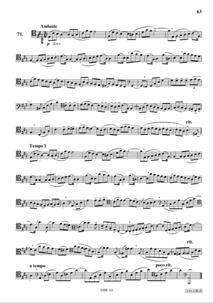 Studies in all Clefs Trombone Solo scores gallery preview page 28