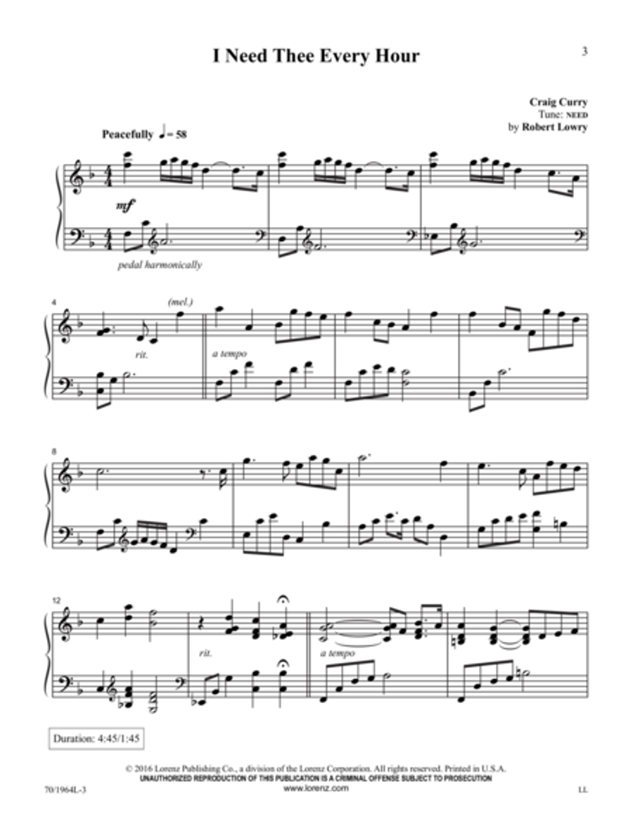 Simply Curry, Vol. 2 Piano Solo scores gallery preview page 3