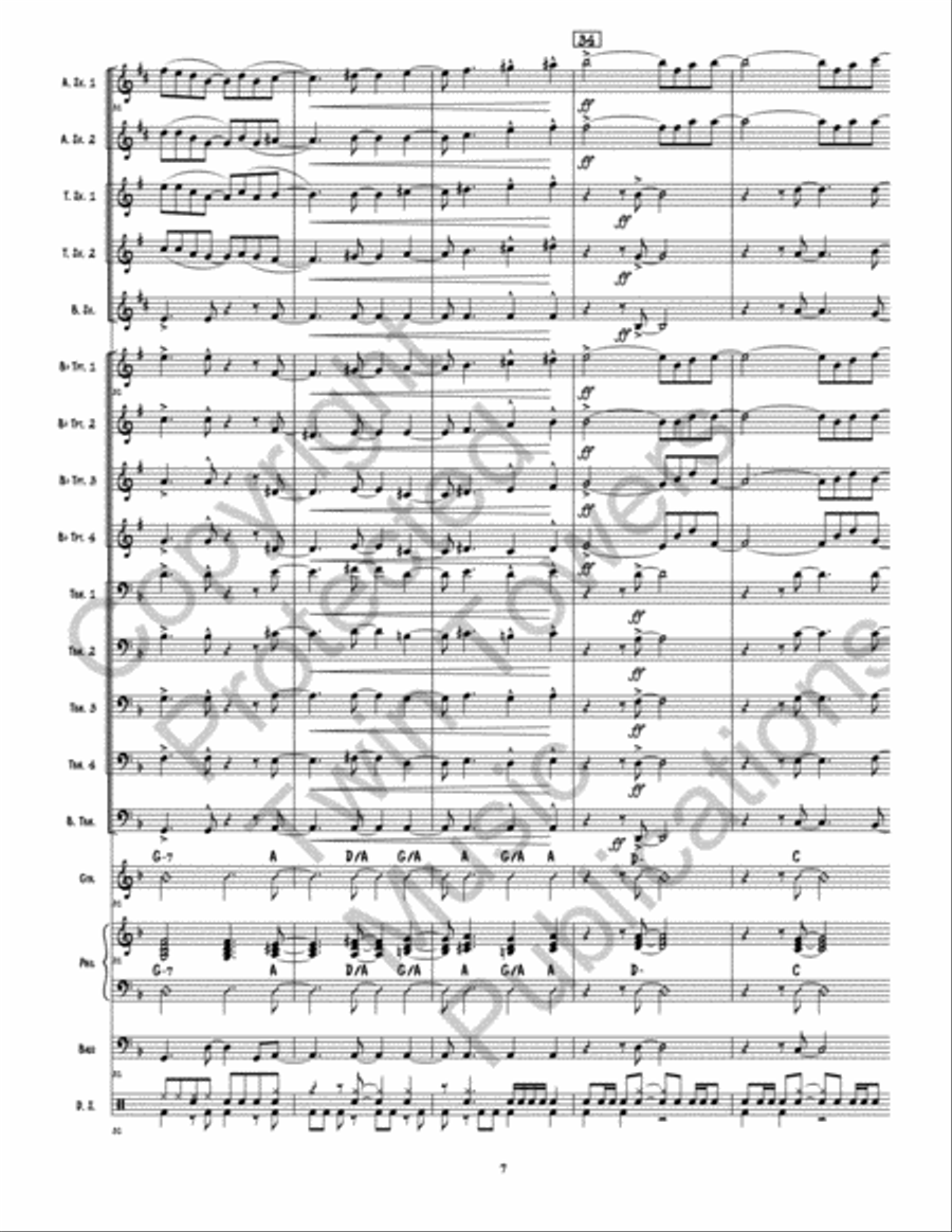 Bossalite Bossalite Jazz Ensemble scores gallery preview page 8