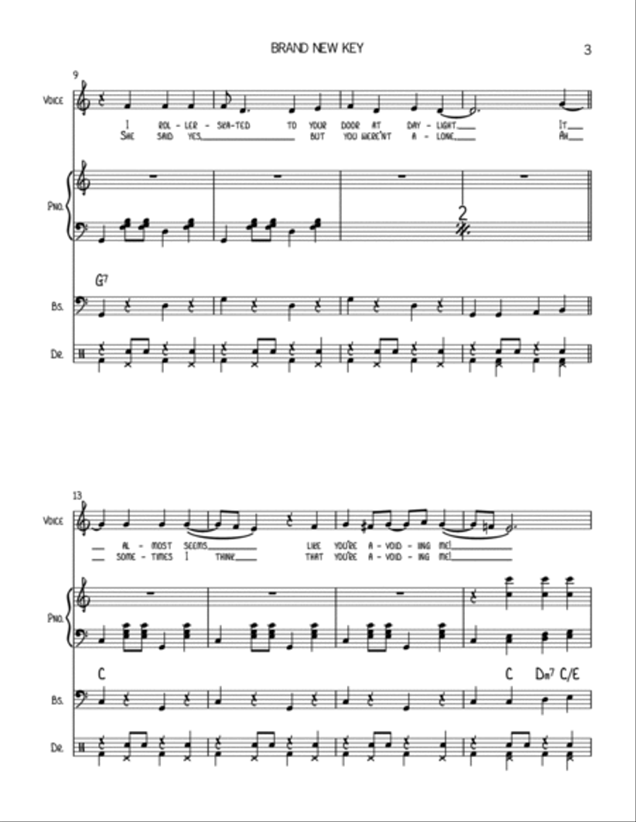 Brand New Key Jazz Ensemble scores gallery preview page 3