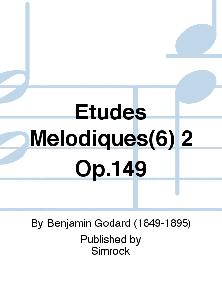 Etudes Melodiques(6) 2 Op.149