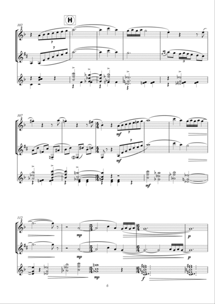 Faerie Tale Dances Large Ensemble scores gallery preview page 6