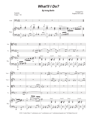 What'll I Do? (String Quartet and Piano)