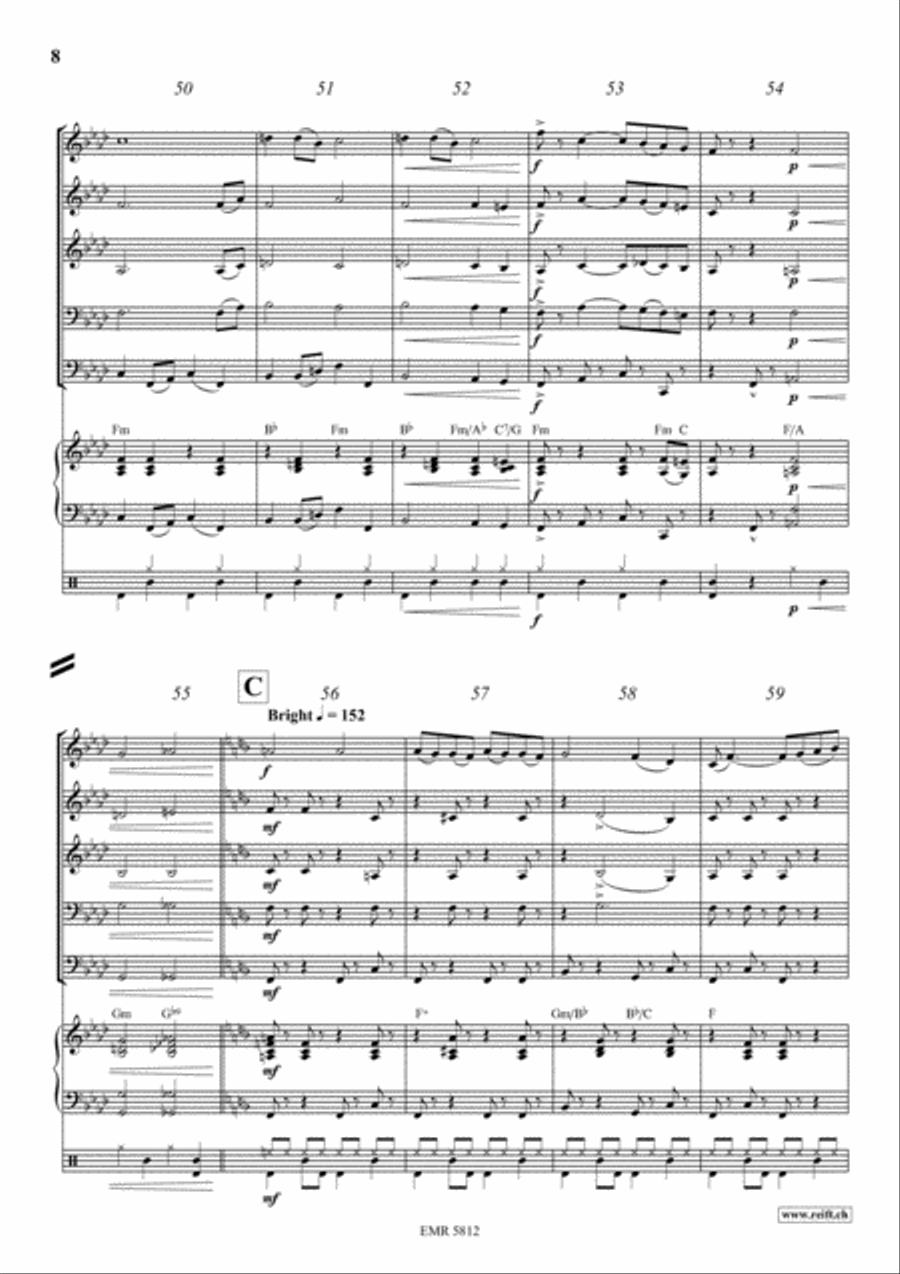 Swanee Concert Band scores gallery preview page 8