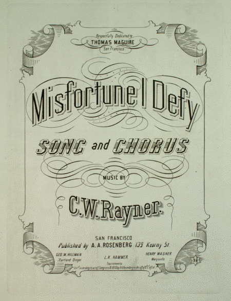 Misfortune I Defy. Song and Chorus