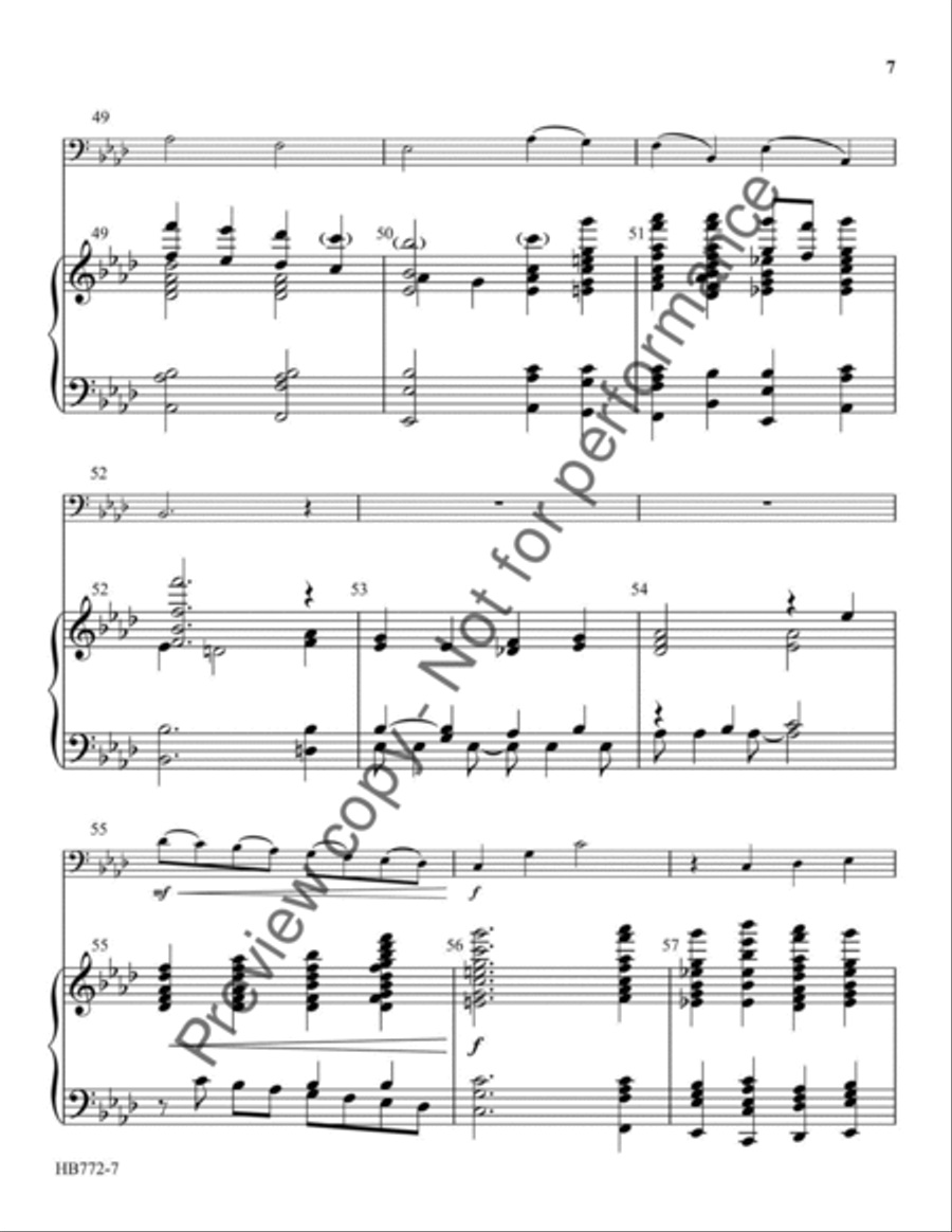 Wounded and Afflicted 5-Octaves scores gallery preview page 8