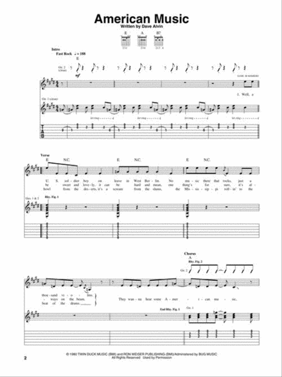 Rockabilly Guitar Bible Guitar Tablature scores gallery preview page 4
