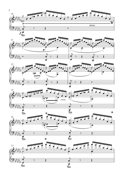 Mendelssohn-Etude Op. 104 No.1(Piano) image number null