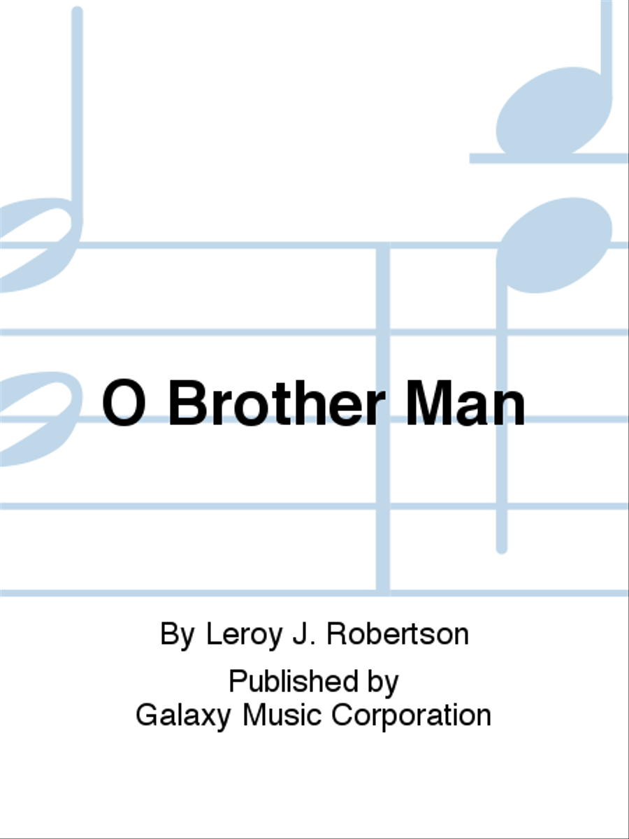 O Brother Man O Brother Man 4-Part scores gallery preview page 1