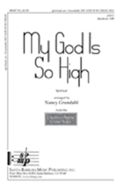 My God is So High - SSA Octavo image number null