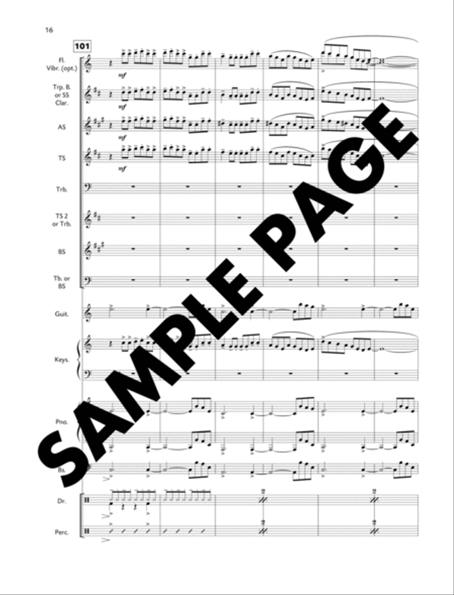 Lir Illir Big Band scores gallery preview page 17