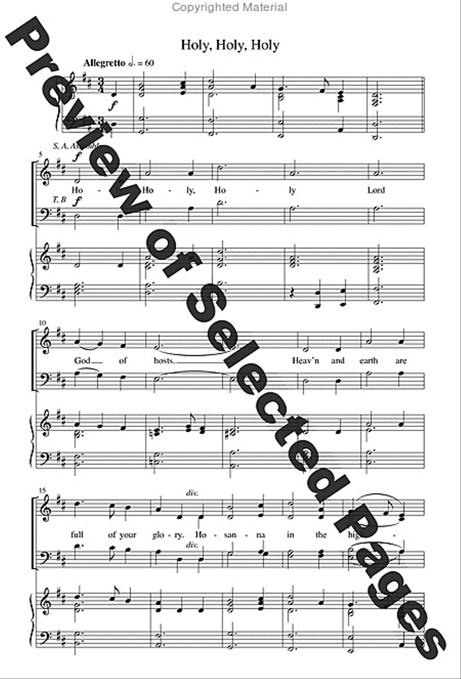 Missa Pacem - Choral / Accompaniment edition 4-Part scores gallery preview page 7