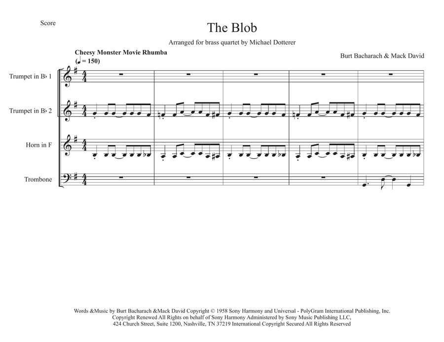The Blob Brass Ensemble scores gallery preview page 4