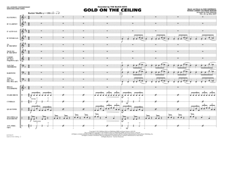 Gold On The Ceiling - Conductor Score (Full Score)