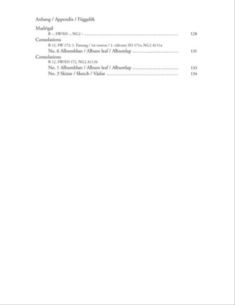Consolations Piano Solo scores gallery preview page 2