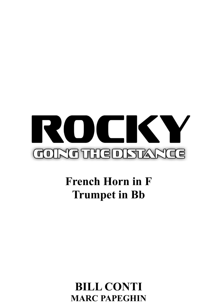 Going The Distance Brass Duet scores gallery preview page 1