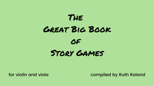 Story Games for violin and viola