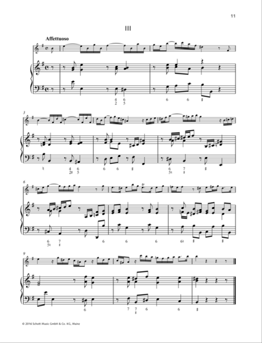 Sonata G major Sonata G major Flute Solo scores gallery preview page 6