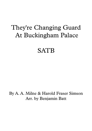They're Changing Guard At Buckingham Palace