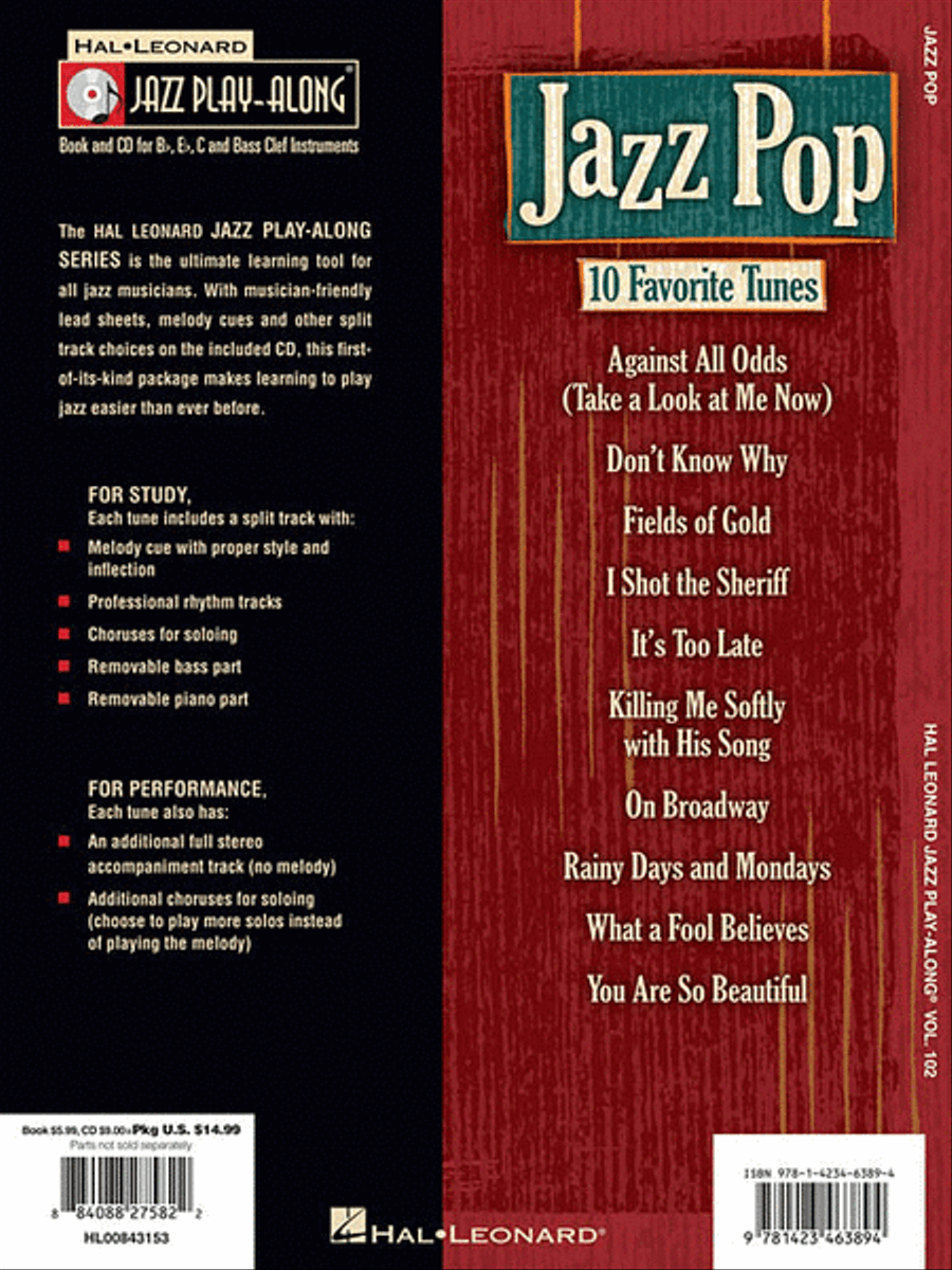 Jazz Pop C Instrument scores gallery preview page 2