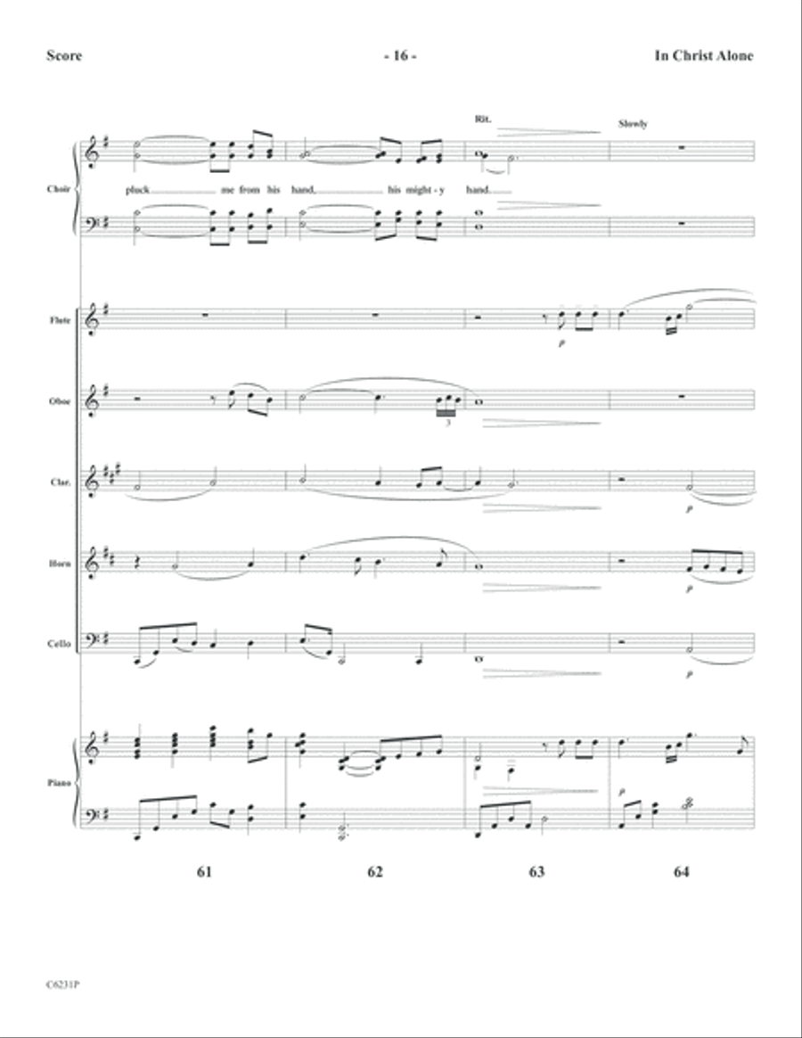 In Christ Alone with Cornerstone Choir scores gallery preview page 18